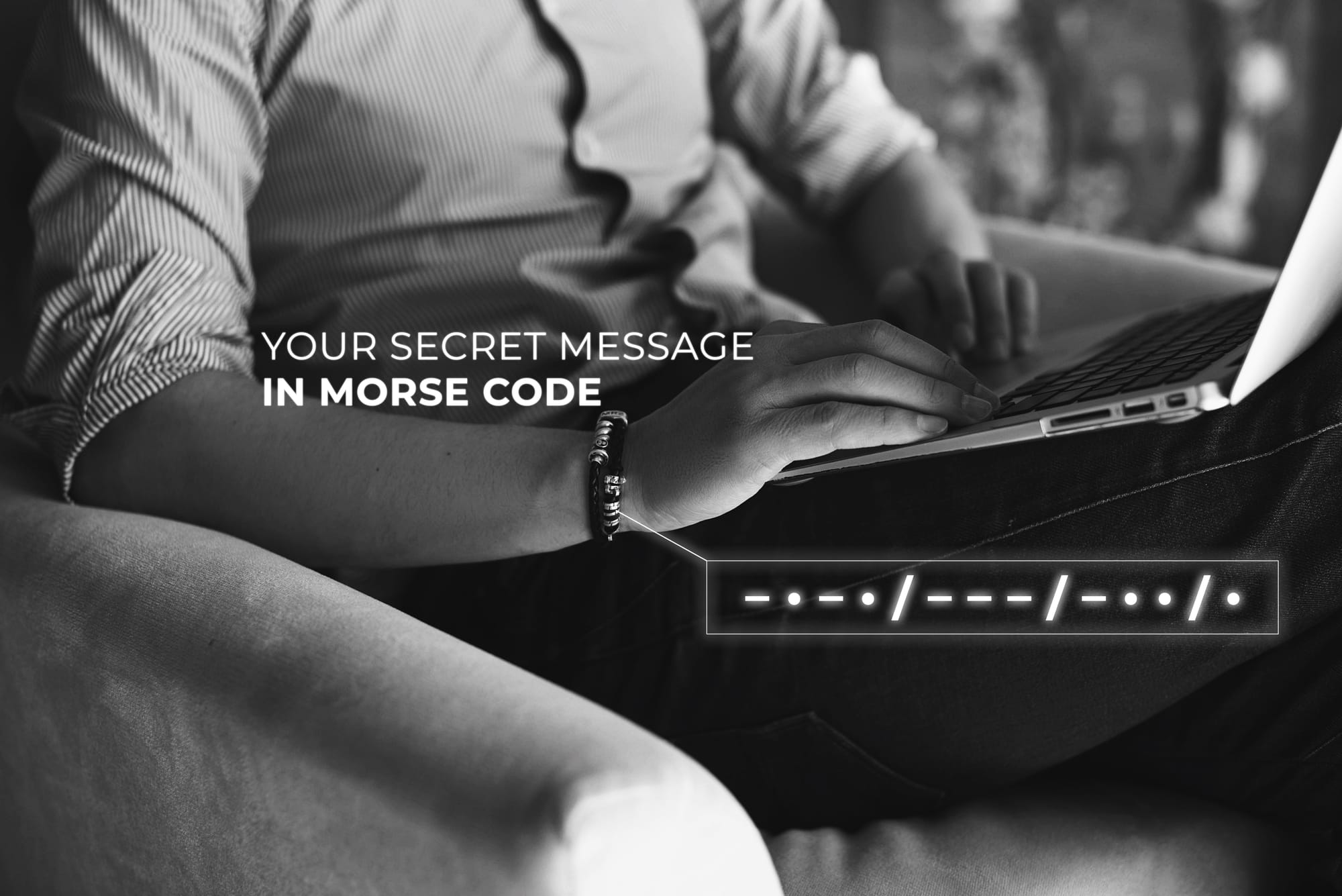 MORZA — український бренд браслетів у стилі Азбуки Морзе
