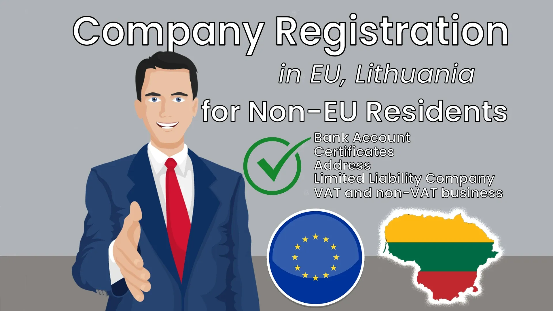 Business in Lithuania — офіційний сервіс для реєстрації бізнесу та Relocation у Литві