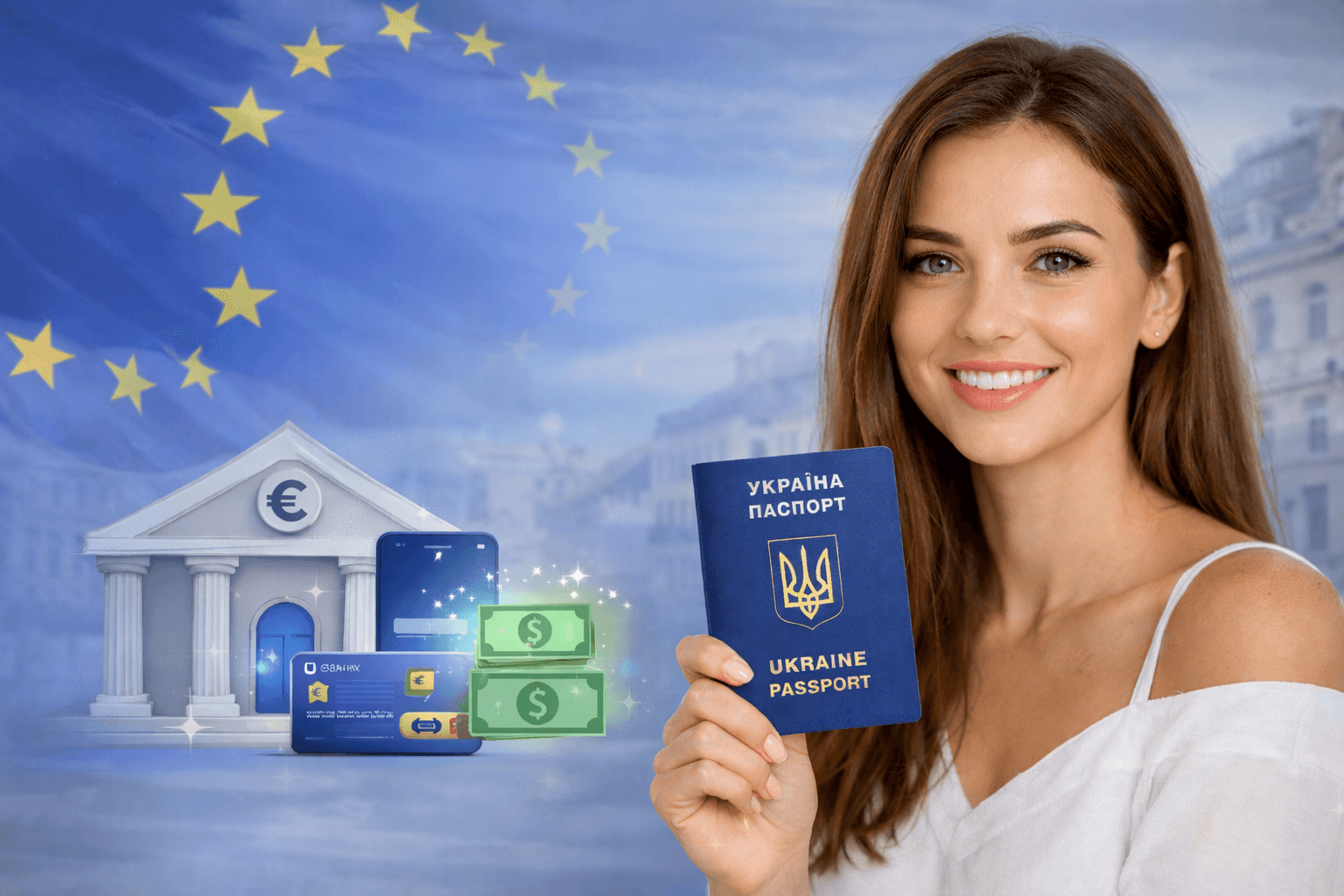 Як українцям відкрити рахунок у європейському банку онлайн