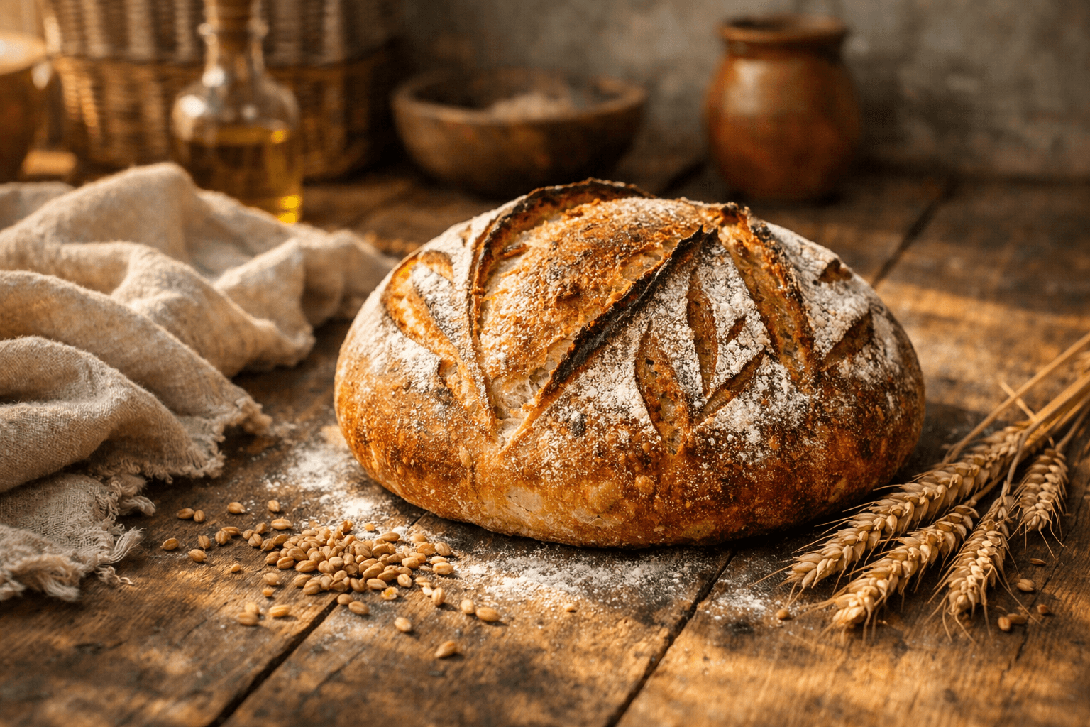 Хліб на заквасці: користь, наукові факти та чому він кращий за звичайний дріжджовий хліб