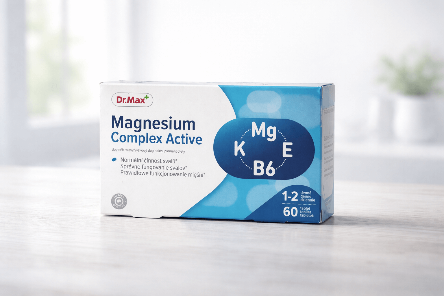 Dr.Max Magnesium Complex Active: комплексна підтримка нервової системи, м’язів і серця