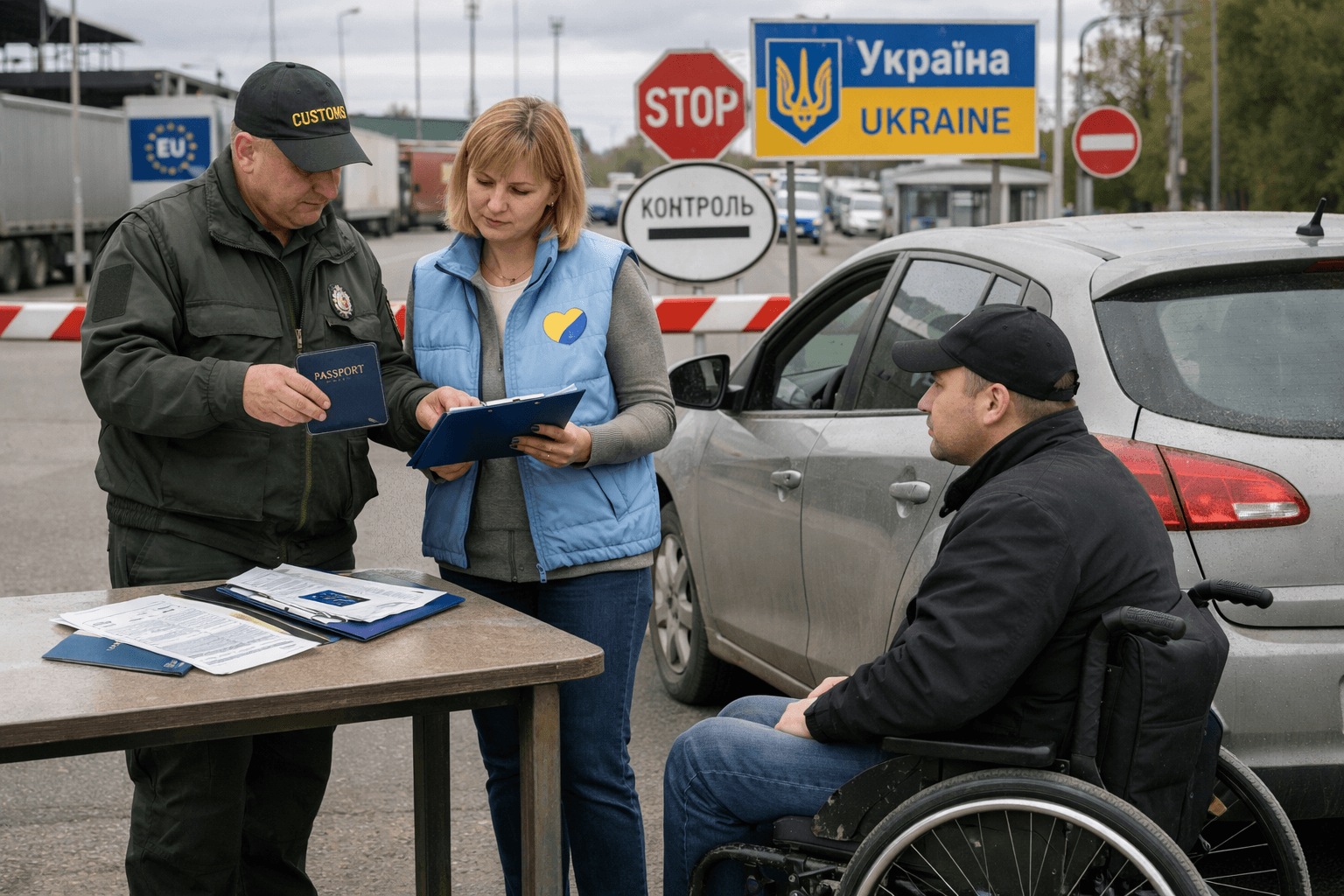 Ввезення автомобіля для особи з інвалідністю як гуманітарної допомоги: умови, документи, порядок оформлення в Україні