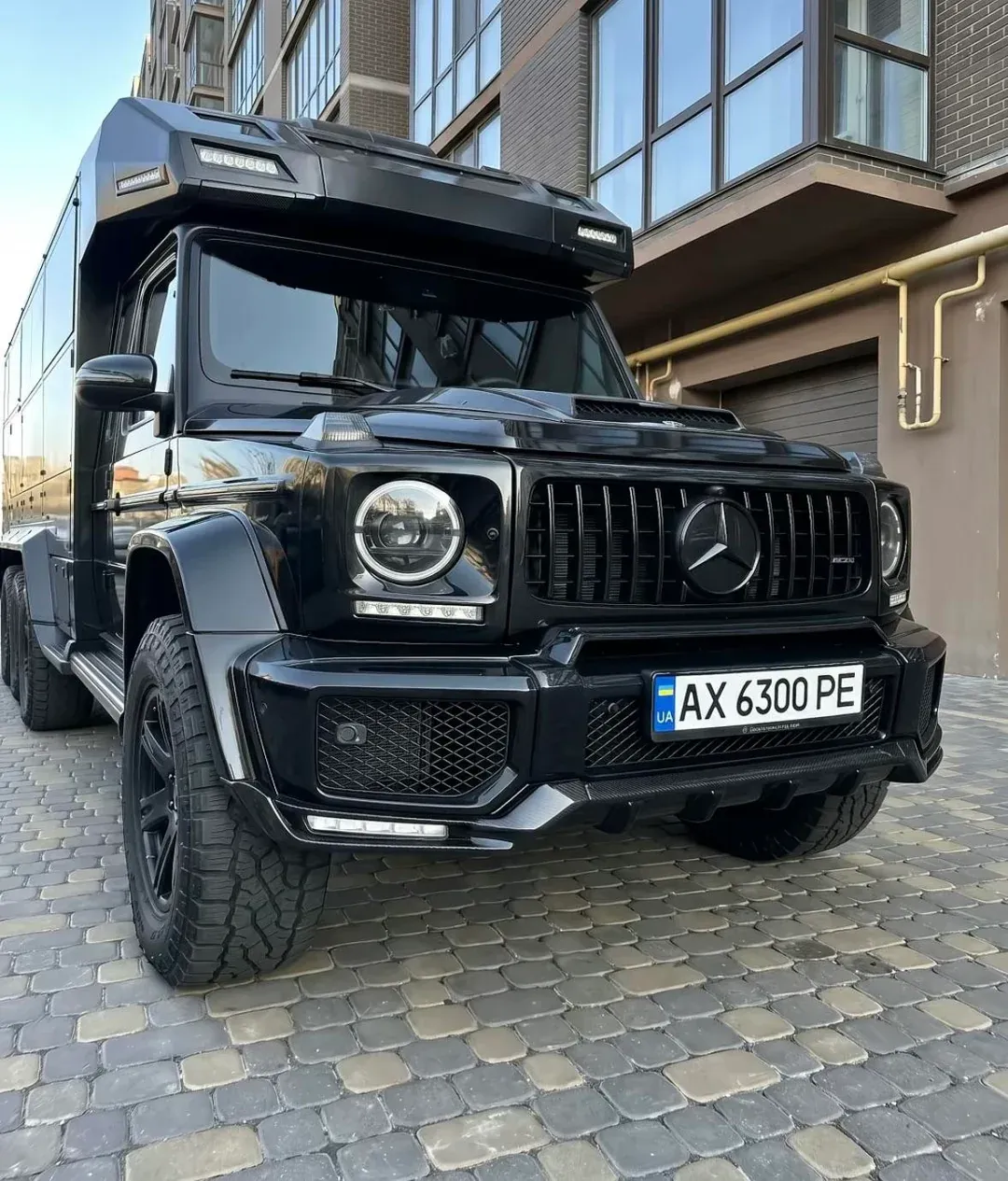 Mercedes-Benz G63 6x6 expedition camper: ексклюзивний проєкт у стилі Brabus для життя, подорожей і статусу
