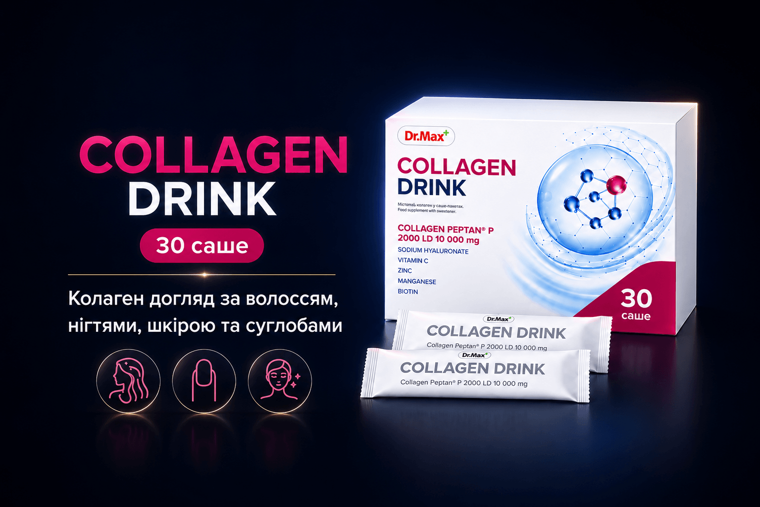 Болять коліна після навантаження? Чому багато хто обирає Dr.Max Collagen Drink