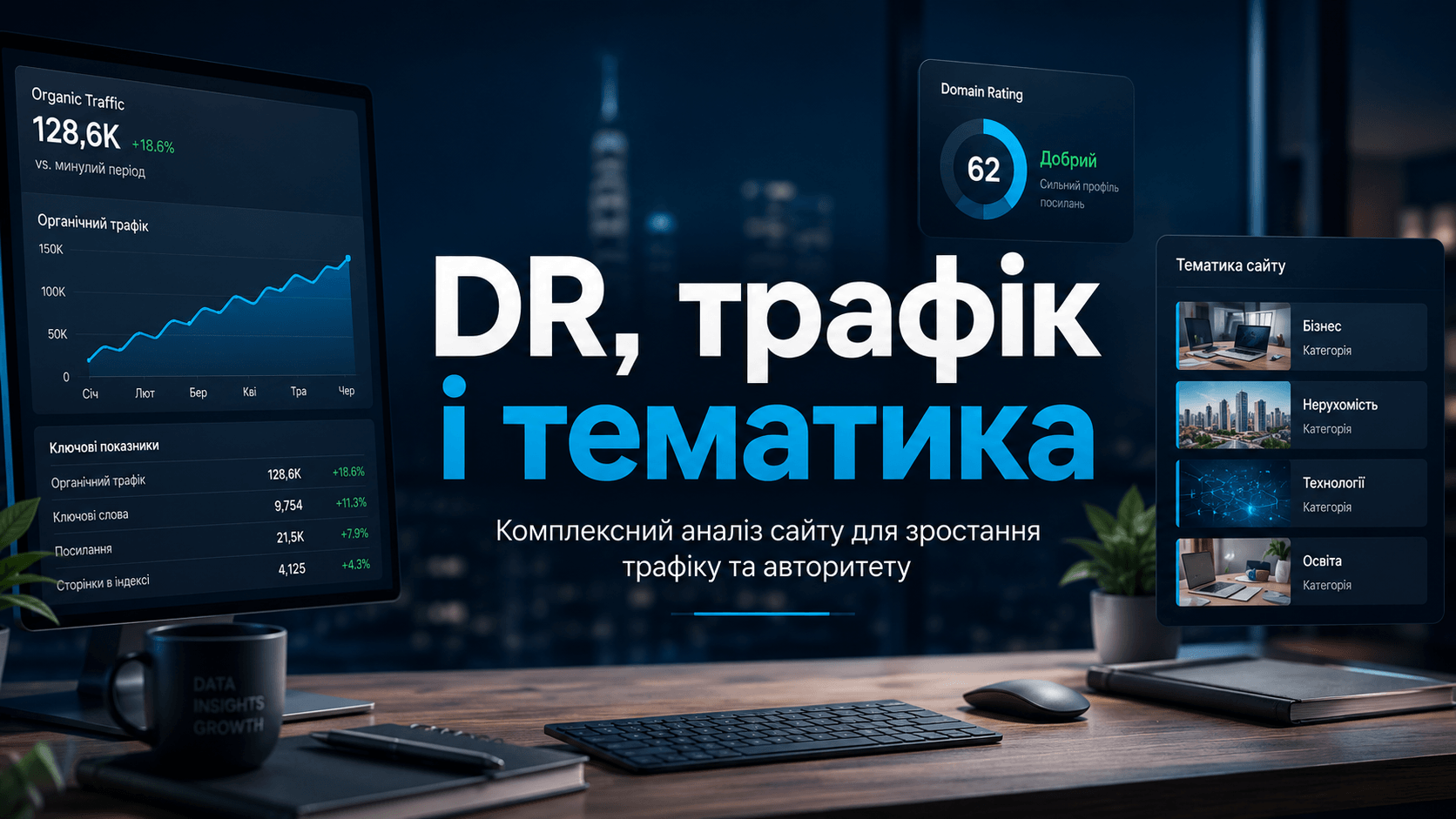 DR, трафік і тематика: як оцінити майданчик для публікації