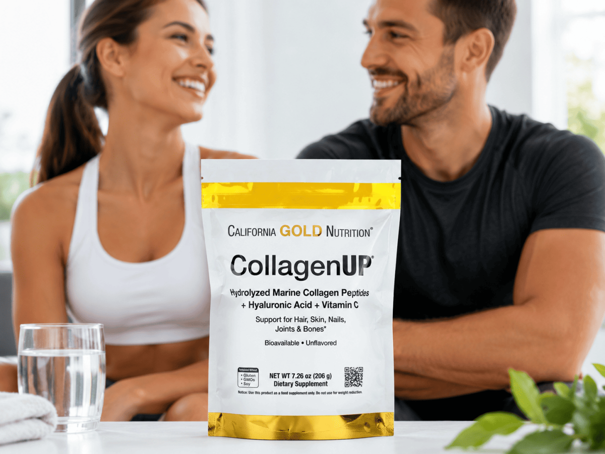 California Gold Nutrition CollagenUP: морський колаген, HA та вітамін C