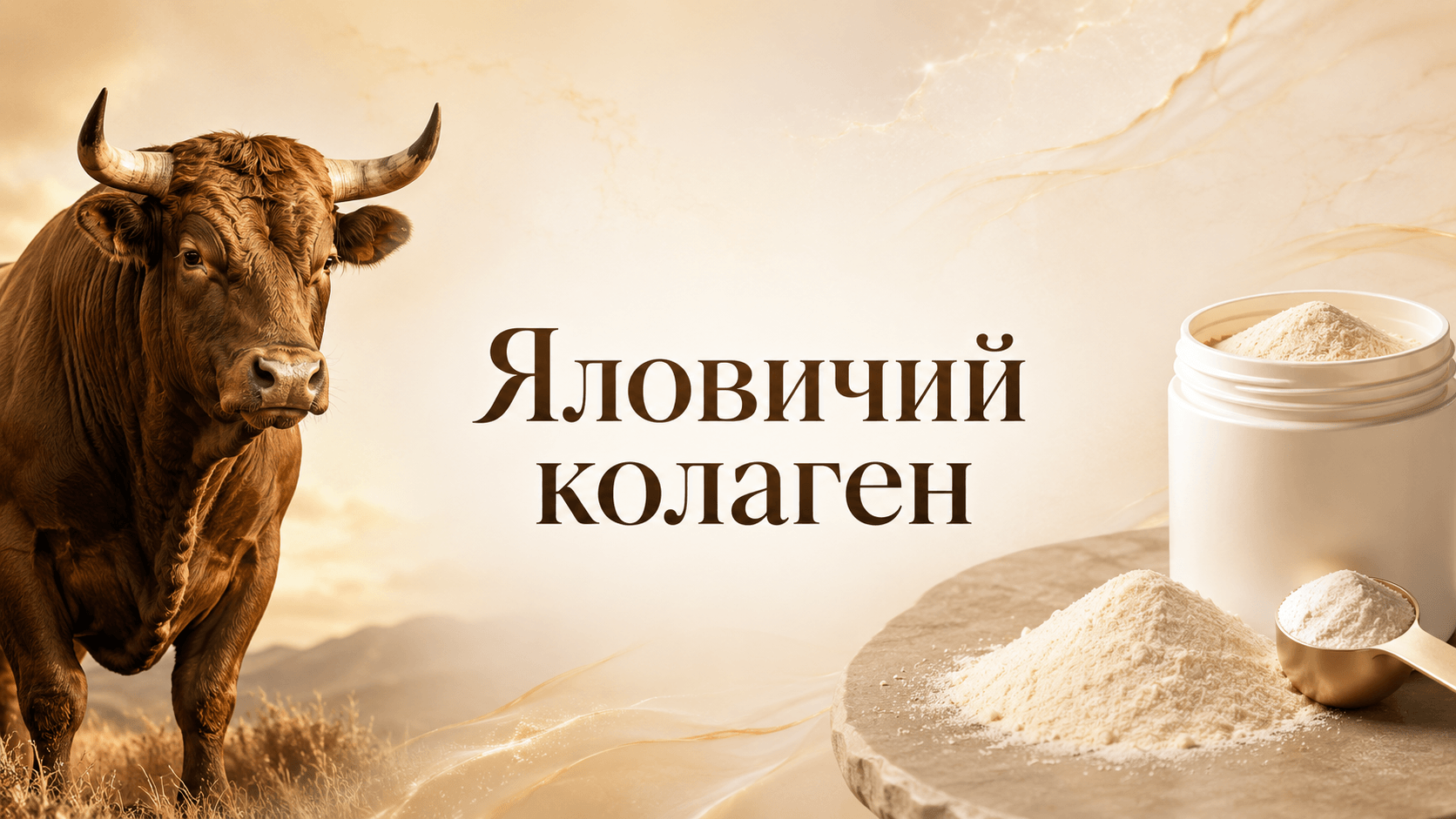 Яловичий колаген: типи I та III, переваги й критерії вибору